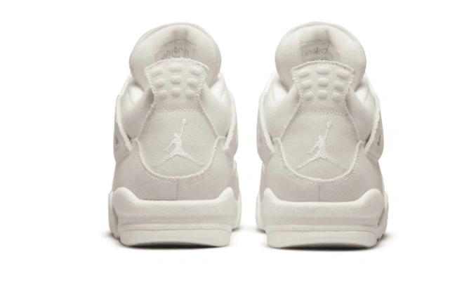 4 Blank Retro Canvas Air Jordan DQ4909-100 0725